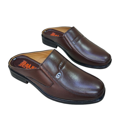 Dép bít mũi nam,Sabo nam HÀ NAM da bò thật cao cấp GSB20156