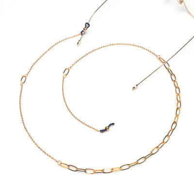 Dây xích đeo mắt kính xích titan thời trang cá tính nổi bật ấn tượng, dây đeo khẩu trang chống lạc đa năng