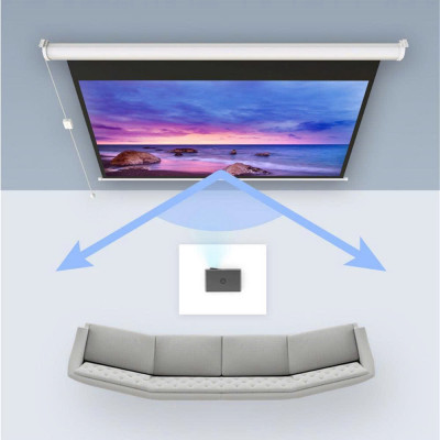 Màn chiếu điện tỉ lệ 16:9 Apollo chính hãng, kích thước 92inch 100 inch, 120 inch và 130 inch - Hàng nhập khẩu