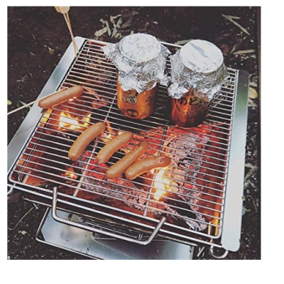 Bếp nướng than hoa gấp gọn 8-10 người Campingmoon MT-055