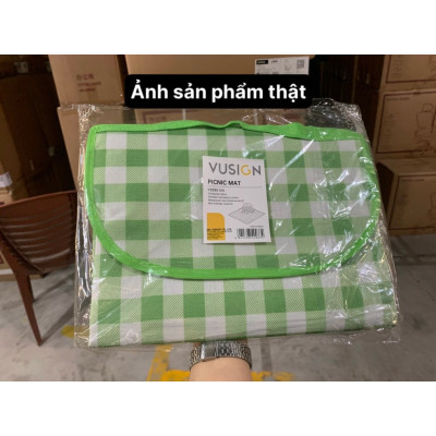 Thảm picnic, thảm dã ngoại chính hãng Agnite, thảm decor chống nước, nhiều màu đa kích thước dễ dàng gấp gọn như 1c túi
