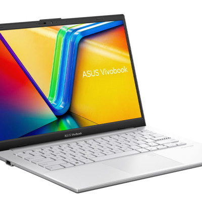 Laptop Asus Vivobook Go 14 E1404FA-NK177W (Ryzen 5 7520U | 16GB | 512GB | 14 inch FHD | AMD Radeon Graphics | Win 11 | Bạc) - Hàng Chính Hãng