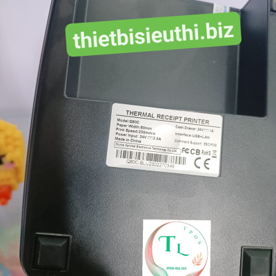 Máy in đơn Livestream, Máy in hóa đơn kết nối điện thoại, Máy in nhiệt K80, Máy in Bill kết nối điện thoại - Hàng Chính Hãng