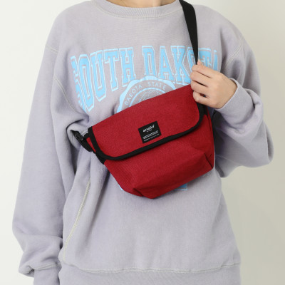 Túi đeo chéo ANELLO vải polyester canvas cỡ nhỏ AI-C1227