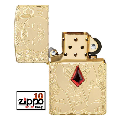 BẬT LỬA ZIPPO 49802 LUCKY CAT