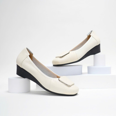 Giày Đế Xuồng Nơ Khóa 4P PABNO PN17016