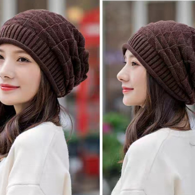 Mũ len nón len nữ thời trang Hàn Quốc dona21120601