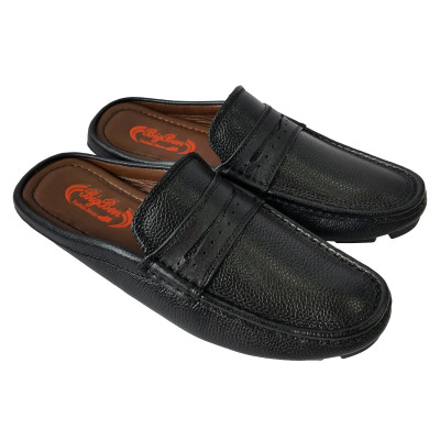 Dép Bít Đầu Nam Đế âm BIGGBEN Da Bò Thật Cao Cấp SB120