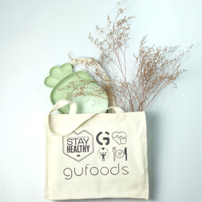 Túi vải canvas GUfoods - Kích thước 36x30x14cm