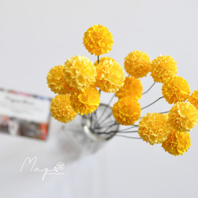 Hoa giấy handmade trang trí, hoa Billy ball, Maypaperflower - hoa giấy nghệ thuật, decor nhà ở,văn phòng