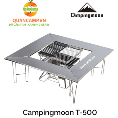 Bàn quây bếp nướng BBQ Campingmoon T-500