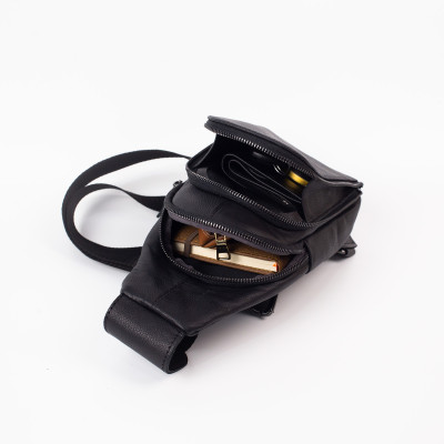 Túi đeo chéo da bò thật Venus Bụi Leather DC108 - Da bò Nappa cao cấp - Bảo hành 12 tháng