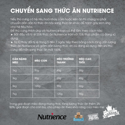 Thức Ăn Hạt Cho Mèo Nutrience Subzero Bao 500g - Thịt Gà, Cá Hồi, Cá Trích, Cá Tuyết, Cá Đại Dương, Rau Củ Quả, Trái Cây