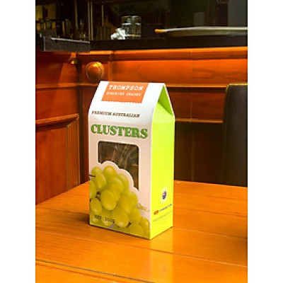 Nho khô nguyên cành Thompson hộp 300g