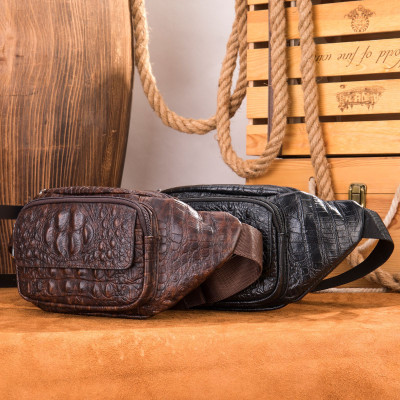 Túi đeo chéo nam DA BÒ THẬT phong cách mới  - BEE GEE DCN9234