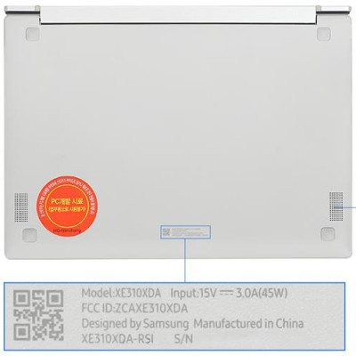 Máy Tính Xách Tay Laptop Samsung Galaxy Chromebook Go XE310XDA N4500/4GB/32GB/ChromeOS - Hàng Chính Hãng