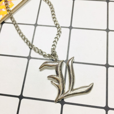 Dây chuyền, vòng cổ Death Note logo L nhiều mẫu ngẫu nhiên 