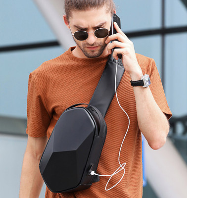 Túi đeo chéo đeo ngực nam đa chức năng cao cấp phong cách châu âu cá tính