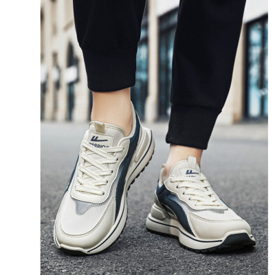 Giày thể thao nam đế êm nhẹ, thoáng khí đế cao su đúc, chống trơn trượt hạn chế mòn  – BEE GEE - GNA2031