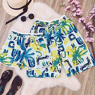 Quần đôi đi biển xnh xắn ( giá combo 2 quần)
