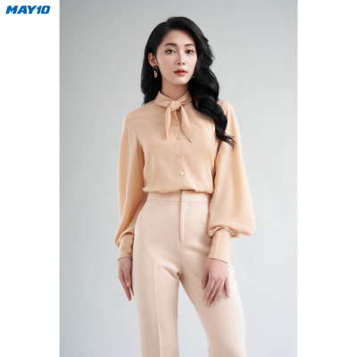 Sơ mi nữ dài tay GrusZ mã 010222908GZON