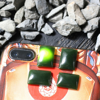 Mặt dây chuyền, mặt nhẫn đá ngọc bích mệnh hỏa, mộc - Ngọc Quý Gemstones