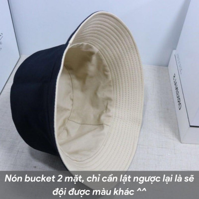 Nón Bucket Nhung Gân ON Sành Điệu Phong Cách Cá Tính