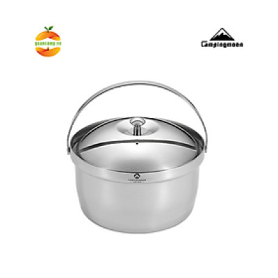 Nồi nấu súp thép không gỉ 3 lớp Campingmoon CC-21 (3 lít)