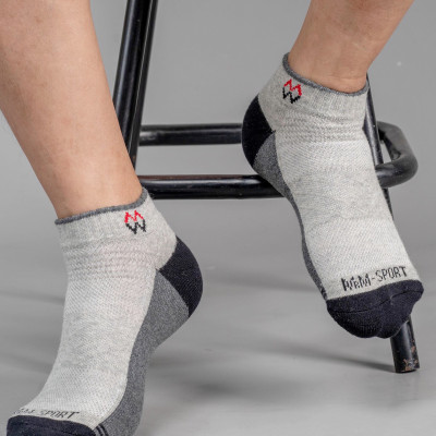 Combo 3 Đôi Tất Vớ Thể Thao, Vớ Đá Banh, Vớ Chạy Bộ Cổ Ngắn, Sợi Cotton Cao Cấp Chống Hôi Chân, Chống Phồng Rộp Chân, Chống Trượt Co Giãn 4 Chiều Mrm Manlywear - MM