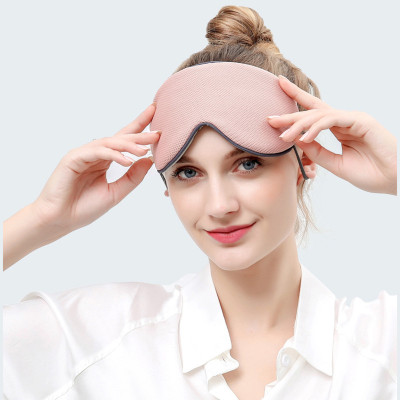 Bịt Mắt Ngủ Mặt Nạ Che Mắt Chống Chói 2 Mặt Ấm Mát Thoáng Khí