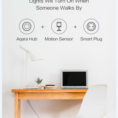 Ổ cắm thông minh Aqara Smart Plug SP-EUC01 chuẩn EU - Bản Quốc Tế - Hàng Chính Hãng