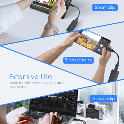 Box ổ cứng SSD M2 NVMe 0.15m Lention C9b Hàng Chính Hãng