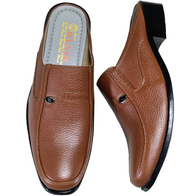 Giày Sục Nam HA NAM Da Bò Thật Cao Cấp GSB20175