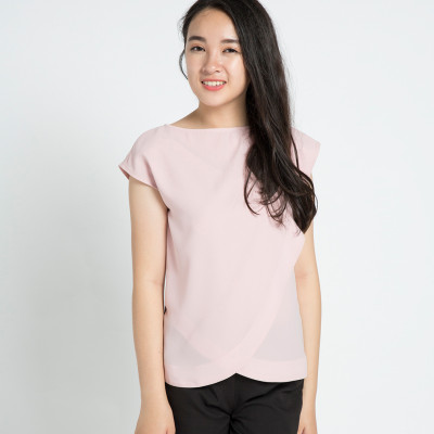 Áo Đắp Vạt Hity TOP090 (Hồng Anh Đào Sakura)