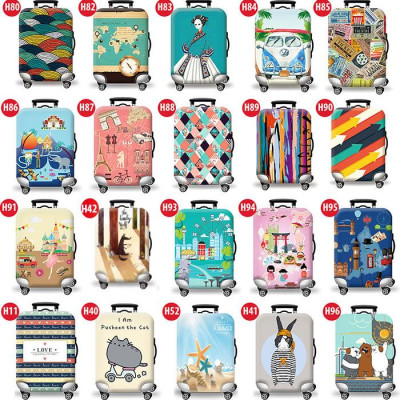 Túi bọc bảo vệ vali -Áo vỏ bọc vali - Chuột Hoạt Hình H111