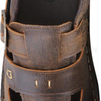 Giày Sandal Nam Da Bò Cao Cấp SUNPOLO SUSDA20N - Nâu