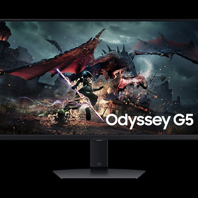 Màn Hình Gaming Samsung 32 Inch Odyssey G50D QHD 180Hz LS32DG502EEXXV - Hàng chính hãng