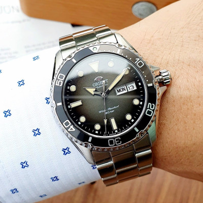 Đồng Hồ Nam Dây Thép Orient Automatic RA-AA0810N