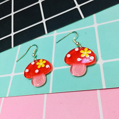 Khuyên tai hình hoa quả cute nhiều mẫu ngẫu nhiên 