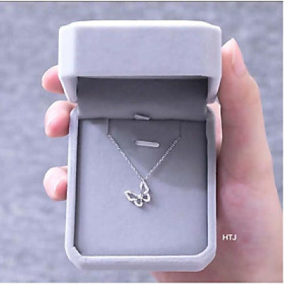 Dây chuyền nữ bạc ta mặt bướm MS72d