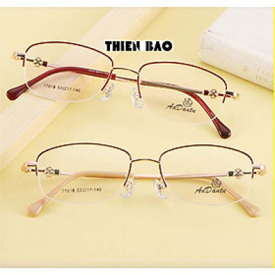 Kính lão thị, viễn thị xẻ cước thời trang NAM NỮ ( Có 0 độ) Đọc sách rõ nét nửa viền tròng Nhật sáng rõ chuẩn độ Loại I cực đẹp
