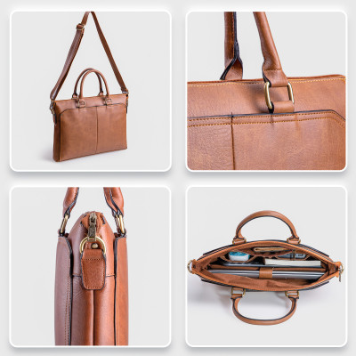 Cặp Công Sở Lata ( Thời trang nam basic - Cặp da CA35 )