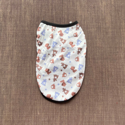 ÁO THUN BA LỖ GẤU CUTE THÔNG HƠI SIÊU DỄ THƯƠNG TỪ 1-5KG DÀNH CHO THÚ CƯNG CHÓ MÈO