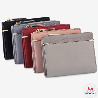 Ví Nữ Mini Cầm Tay TAILIAN Nhỏ Gọn Phối Da Lộn Thời Trang Nhiều Ngăn Da Cao Cấp Cực Đẹp Giá Rẻ TL01 - Micocah Mall