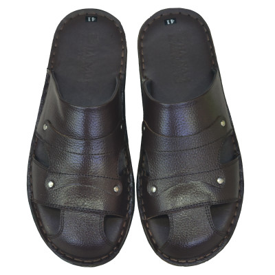 Dép Bít Mũi Nam HÀ NAM Da Bò Thật Cao Cấp GSB2087