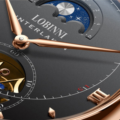 Đồng hồ nam chính hãng LOBINNI L13022-6,kính sapphire,chống xước,chống nước 50m,Bh 24 tháng,máy cơ (automatic)