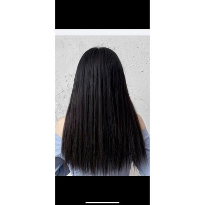 Tóc giả kẹp thẳng lửng cao cấp