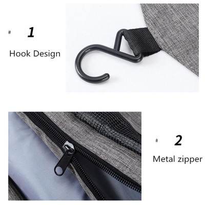 Túi đựng mỹ phẩm nhiều ngăn chống nước tiện dụng - chính hãng miDoctor