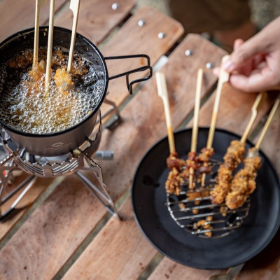 Vỉ hấp bằng thép không gỉ Campingmoon W9