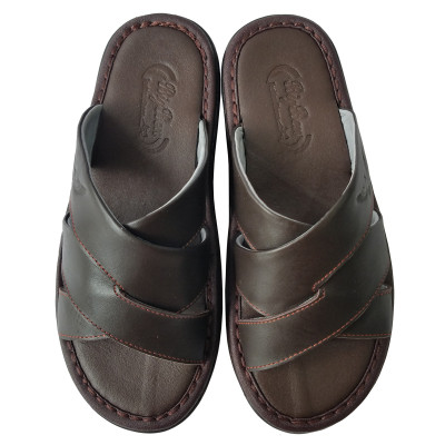 Dép Nam BIGGBEN Da Bò Thật Cao Cấp DN325